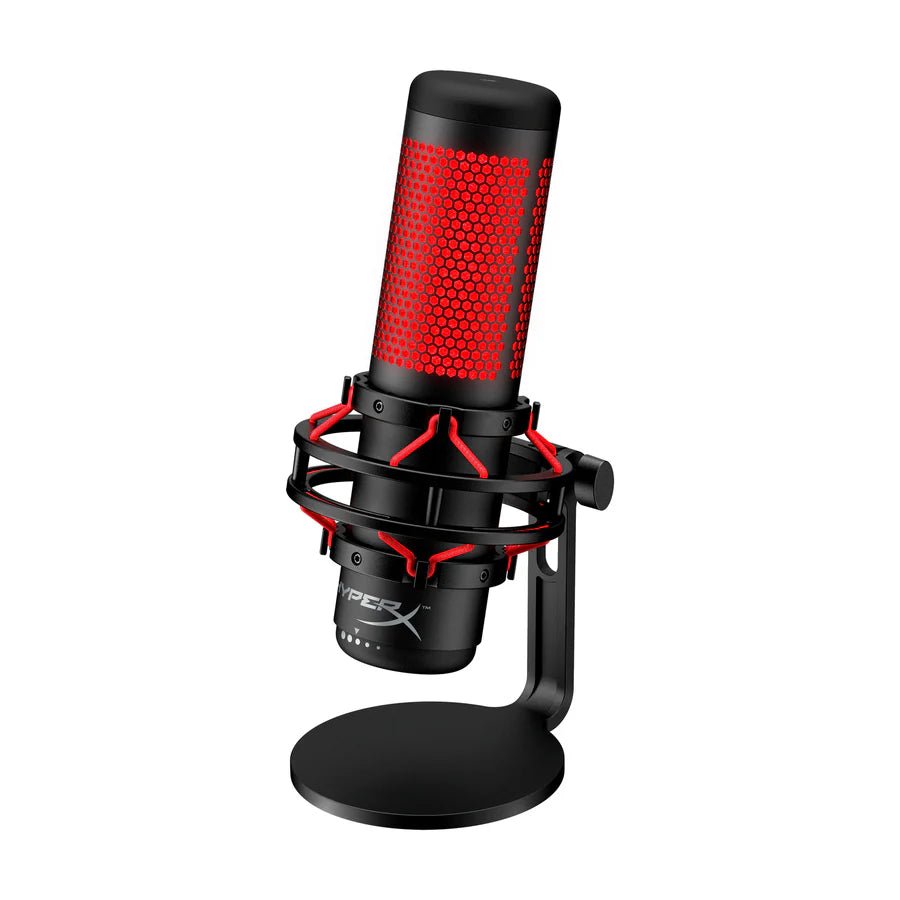 HyperX QuadCast USB Condenser Gaming Microphone | 4P5P6AA - Vektra Computers LLC HyperX QuadCast USB Condenser Gaming Microphone | 4P5P6AA - Vektra Computers LLC